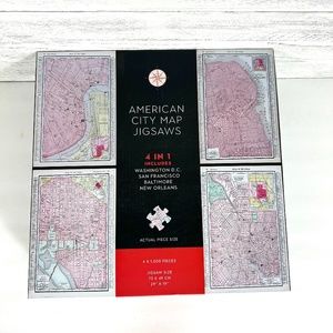 American City Map Jigsaws